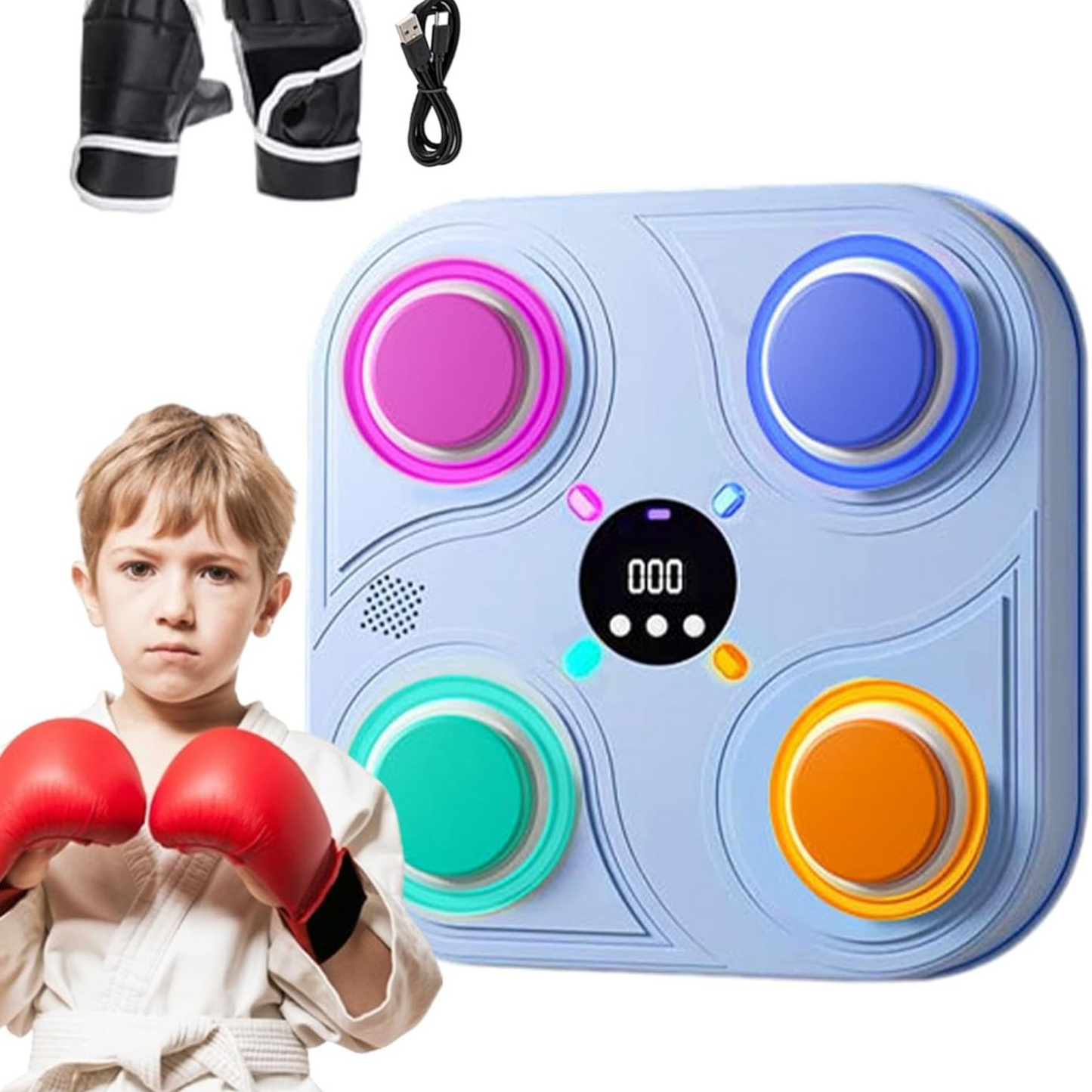 Set de Boxeo Inteligente Musical Bluetooth